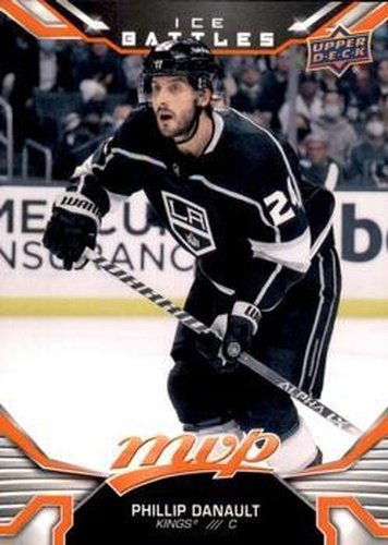 #159 Phillip Danault - Los Angeles Kings - 2022-23 Upper Deck MVP - Ice Battles Hockey