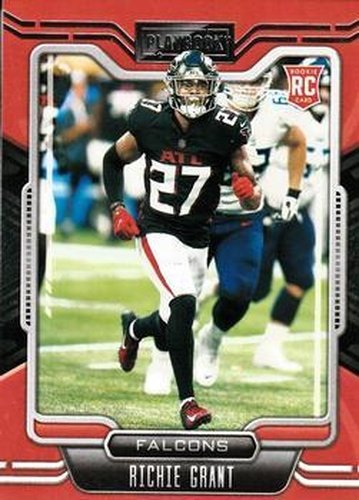 #159 Richie Grant - Atlanta Falcons - 2021 Panini Playbook Football