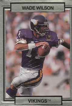 #159 Wade Wilson - Minnesota Vikings - 1990 Action Packed Football
