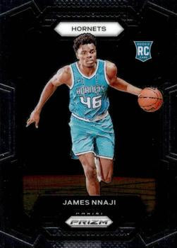 #159 James Nnaji - Charlotte Hornets - 2023-24 Panini Prizm Basketball