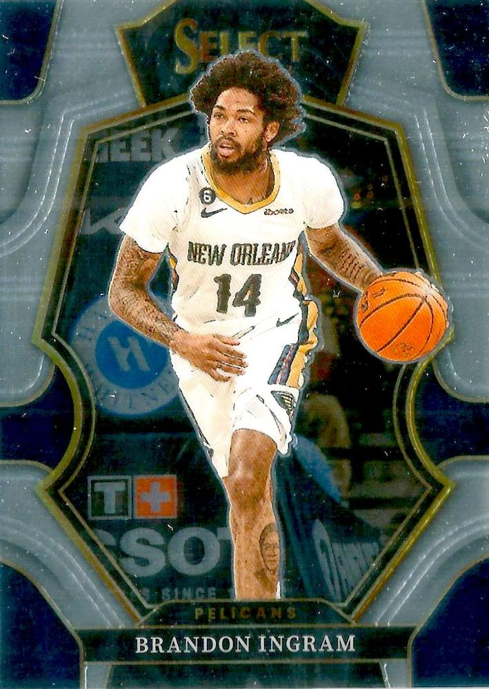 #159 Brandon Ingram - New Orleans Pelicans - 2022-23 Panini Select Basketball