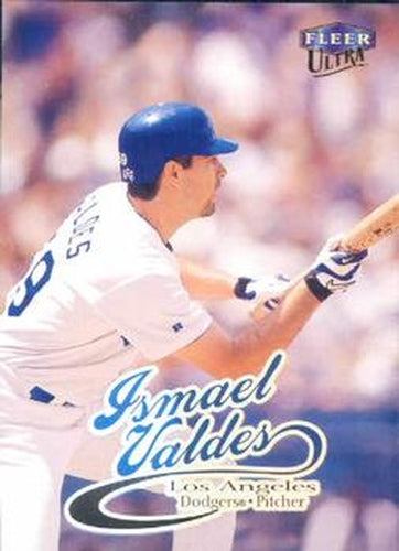 #159 Ismael Valdes - Los Angeles Dodgers - 1999 Ultra Baseball