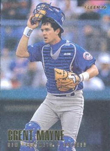 #U159 Brent Mayne - New York Mets - 1996 Fleer Update Baseball