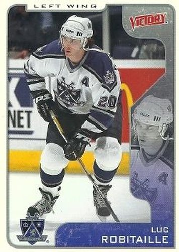 #159 Luc Robitaille - Los Angeles Kings - 2001-02 Upper Deck Victory Hockey