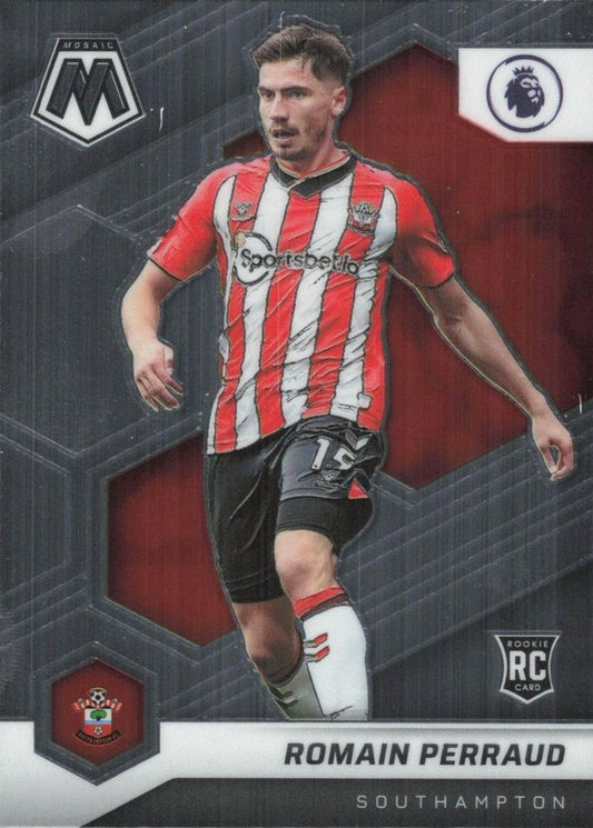 #159 Romain Perraud - Southampton - 2021-22 Panini Mosaic Premier League Soccer