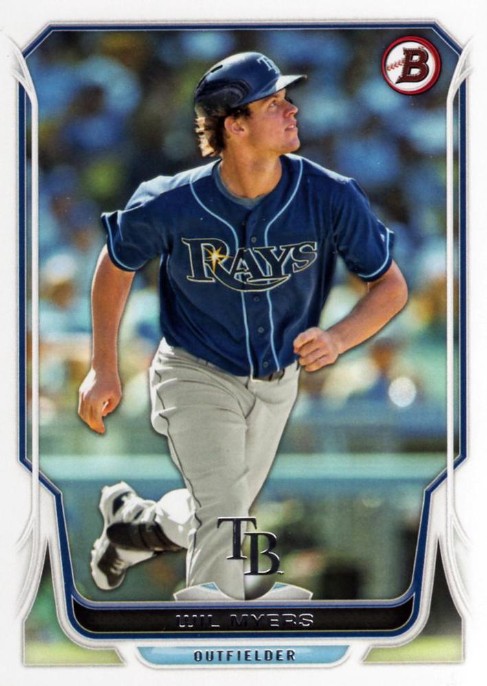 #159 Wil Myers - Tampa Bay Rays - 2014 Bowman Baseball