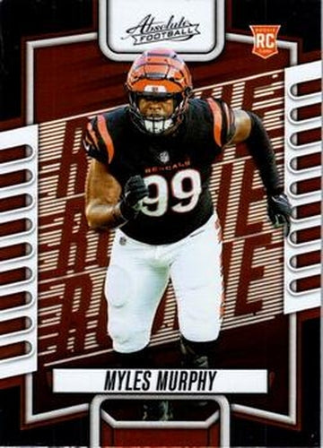 #159 Myles Murphy - Cincinnati Bengals - 2023 Panini Absolute Football