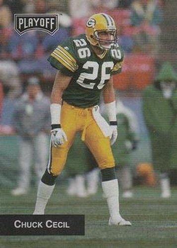 #15 Chuck Cecil - Phoenix Cardinals - 1993 Playoff Football