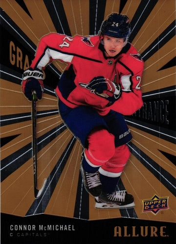 #GE-15 Connor McMichael - Washington Capitals - 2020-21 Upper Deck Allure - Grand Entrance Hockey