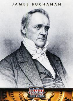 #15 James Buchanan - 2012 Panini Americana Heroes & Legends