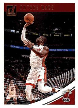 #15 Dwyane Wade - Miami Heat - 2018-19 Donruss Basketball