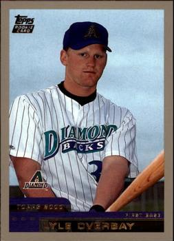 #T15 Lyle Overbay - Arizona Diamondbacks - 2000 Topps Traded & Rookies Baseball