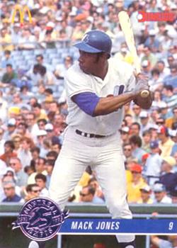 #15 Mack Jones - Montreal Expos - 1993 Donruss McDonald's Montreal Expos 25th Anniversary Baseball
