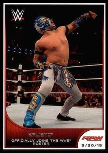 #15 Kalisto - 2016 Topps WWE Road to Wrestlemania Wrestling