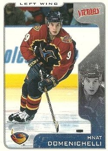 #15 Hnat Domenichelli - Atlanta Thrashers - 2001-02 Upper Deck Victory Hockey