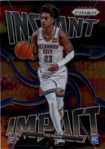 #15 Tre Mann - Oklahoma City Thunder - 2021-22 Panini Prizm - Instant Impact Basketball