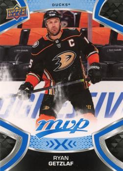 #15 Ryan Getzlaf - Anaheim Ducks - 2021-22 Upper Deck MVP - Blue Hockey