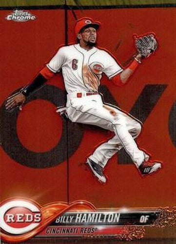 #15 Billy Hamilton - Cincinnati Reds - 2018 Topps Chrome Baseball