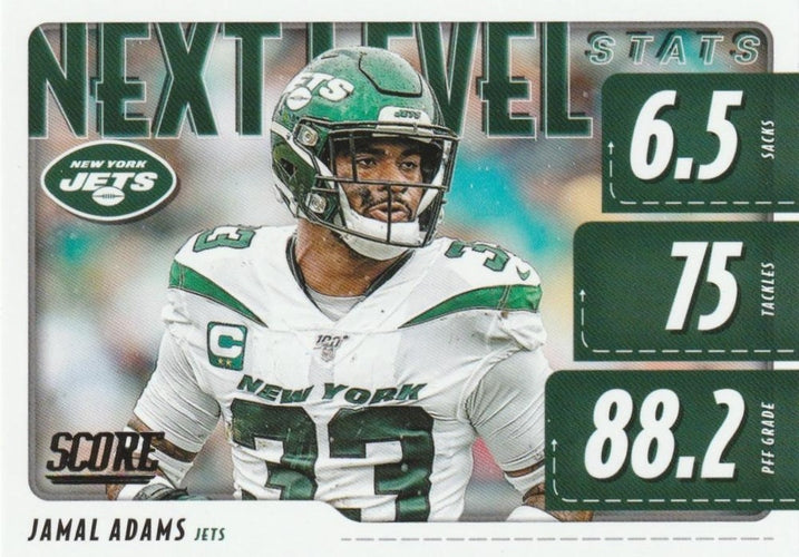 #NLS-JA Jamal Adams - New York Jets - 2020 Score - Next Level Stats Football