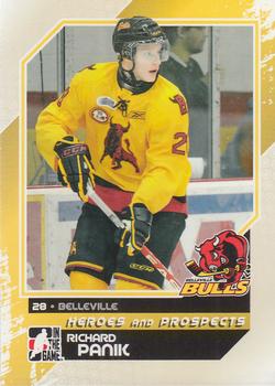 #15 Richard Panik - Belleville Bulls - 2010-11 In The Game Heroes and Prospects Hockey