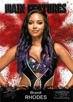 #MF-15 Brandi Rhodes - 2021 Upper Deck AEW - Main Features Wrestling