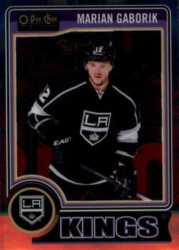 #15 Marian Gaborik - Los Angeles Kings - 2014-15 O-Pee-Chee Platinum Hockey