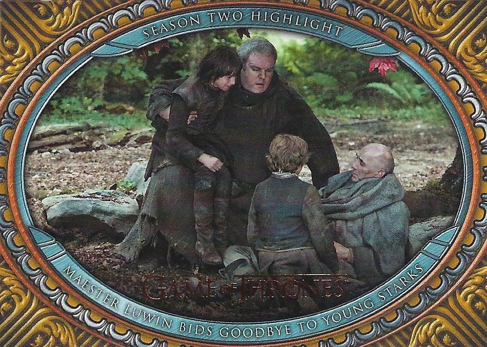 #15 Maester Luwin Bids Goodbye to Young Starks - 2022 Rittenhouse Game of Thrones