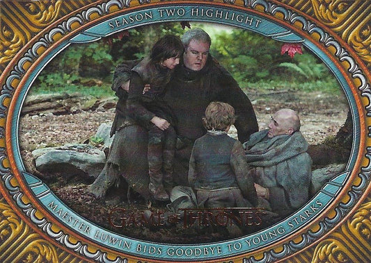 #15 Maester Luwin Bids Goodbye to Young Starks - 2022 Rittenhouse Game of Thrones