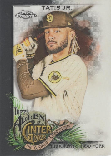 #15 Fernando Tatis Jr. - San Diego Padres - 2022 Topps Allen & Ginter Chrome Baseball