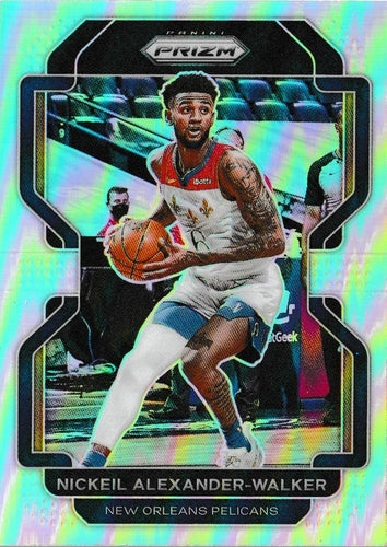 #15 Nickeil Alexander-Walker - New Orleans Pelicans - 2021-22 Panini Prizm - Silver Basketball