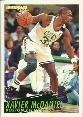 #15 Xavier McDaniel - Boston Celtics - 1994-95 Fleer Basketball