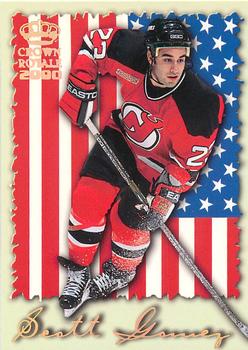 #15 Scott Gomez - New Jersey Devils - 1999-00 Pacific Crown Royale - International Glory Hockey