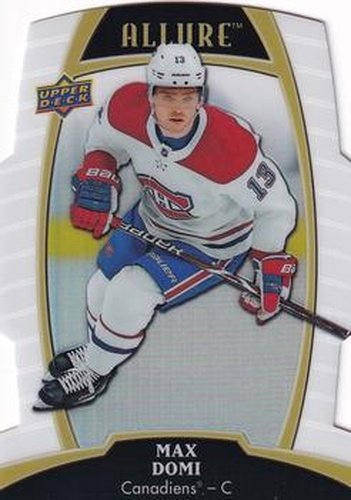 #15 Max Domi - Montreal Canadiens - 2019-20 Upper Deck Allure - White Rainbow Hockey