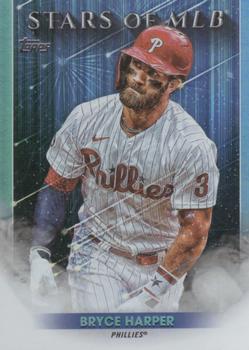 #SMLB-15 Bryce Harper - Philadelphia Phillies - 2022 Topps - Stars of MLB Baseball