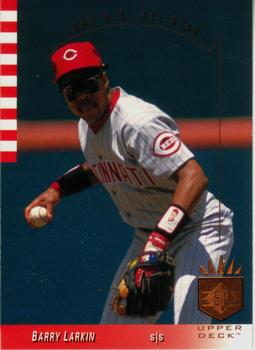 #15 Barry Larkin - Cincinnati Reds - 1993 SP Baseball