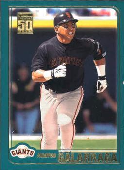#T15 Andres Galarraga - San Francisco Giants - 2001 Topps Traded & Rookies Baseball