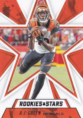 #15 A.J. Green - Cincinnati Bengals - 2020 Panini Rookies & Stars Football