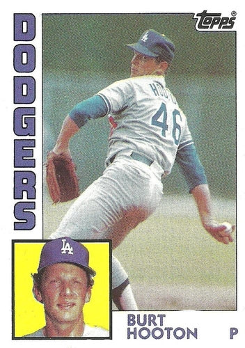 #15 Burt Hooton - Los Angeles Dodgers - 1984 Topps Baseball