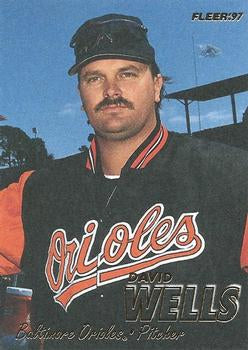 #15 David Wells - Baltimore Orioles - 1997 Fleer Baseball