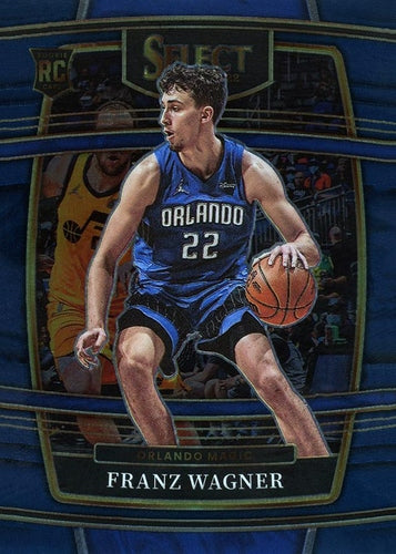 #15 Franz Wagner - Orlando Magic - 2021-22 Panini Select - Blue Basketball
