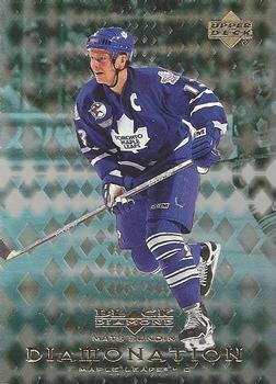 #D15 Mats Sundin - Toronto Maple Leafs - 1999-00 Upper Deck Black Diamond - Diamonation Hockey