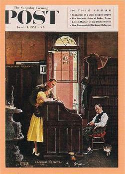 #15 The Marriage License - 1993 Comic Images Norman Rockwell Saturday Evening Post