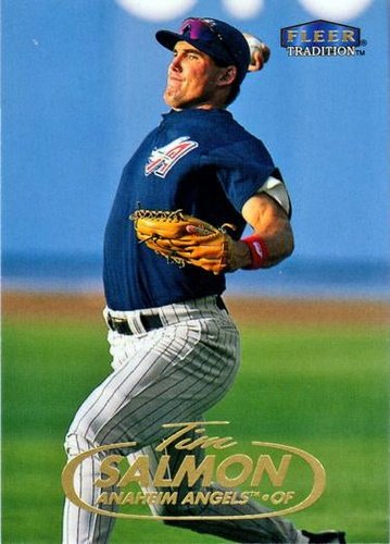 #15 Tim Salmon - Anaheim Angels - 1998 Fleer Tradition Baseball