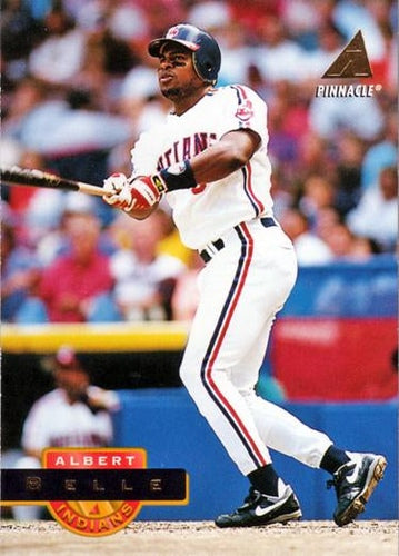 #15 Albert Belle - Cleveland Indians - 1994 Pinnacle Baseball