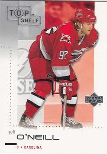 #15 Jeff O'Neill - Carolina Hurricanes - 2002-03 Upper Deck Top Shelf Hockey