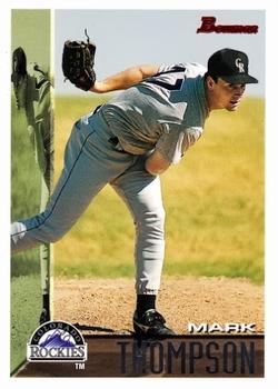 #15 Mark Thompson - Colorado Rockies - 1995 Bowman Baseball