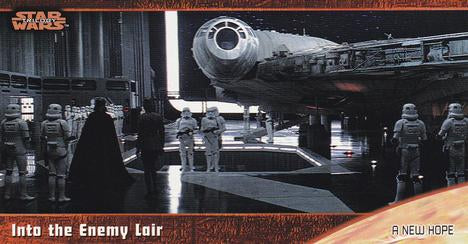#15 Into the Enemy Lair - 1997 Topps Widevision Star Wars Trilogy