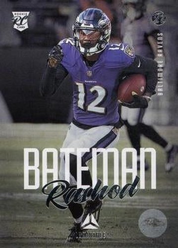#215 Rashod Bateman - Baltimore Ravens - 2021 Panini Chronicles - Luminance Update Rookies Football