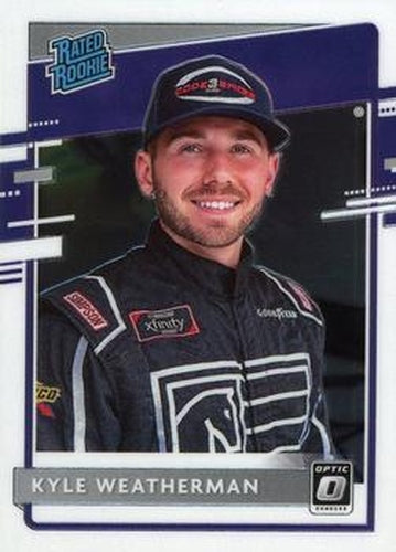#15 Kyle Weatherman - Mike Harmon Racing - 2021 Donruss - Optic Racing