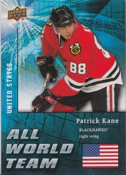 #AW15 Patrick Kane - Chicago Blackhawks - 2009-10 Upper Deck - All World Team Hockey